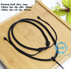 Dây dù màu đen – Phụ Kiện Trang Sức