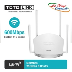 ⊕✽ [Mã 99ELHA giảm 7 đơn 300K] Bộ Phát WiFi Router TOTOLINK 600Mbps N600R Giải Pháp Wifi Cho Căn