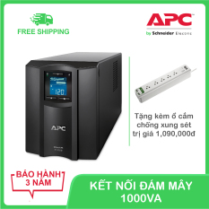 Bộ lưu điện thông minh APC by Schneider Electric Smart-UPS C 1000VA LCD 230V SMC1000IC