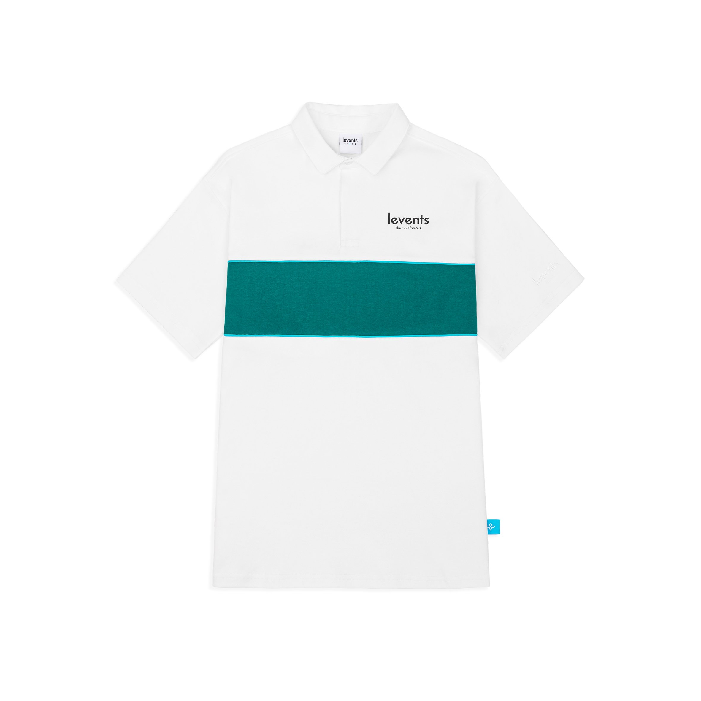 LEVENTS® Áo polo STRIPLE/ WHITE