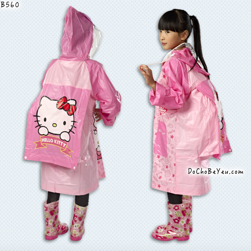 Áo mưa trẻ em thời trang cao cấp, áo mưa cho bé, áo mưa hoạt hình cho bé trai và...