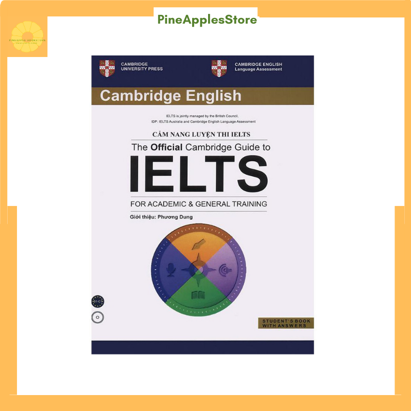 Sách The Official Cambridge Guide to IELTS for Academic & General Training, file nghe được gửi qua mail