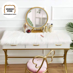 [NHIỀU MÀU] Thảm Trải Bàn Trang Điểm | Thảm Lông Chụp Ảnh Nail Box | Thảm Lót Tủ Điện Thoại | 3S
