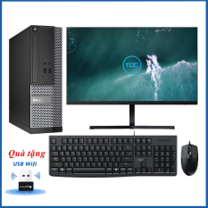 Bộ Máy Tính Dell Để Bàn Core i5 4570 Ram 8GB Ổ Cứng SSD 240GB + Màn Hình Xiaomi 24 inch Tặng Kèm Bộ Bàn Phím Chuột Dareu, Bảo Hành 12 Tháng