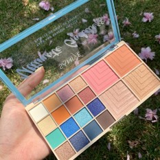 SANIYE Bảng màu mắt màu hồng Bảng phấn mắt trang điểm với bảng màu nổi bật