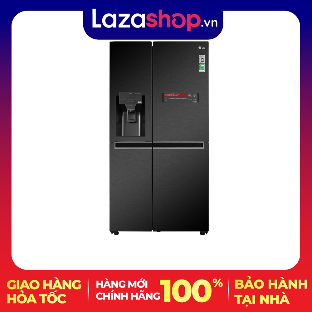 [Giao tại HCM] Tủ lạnh LG Inverter 601 lít GR-D247MC – Công nghệ tiết kiệm điện Linear Inverter, Công nghệ làm lạnh Làm lạnh đa chiều, Công nghệ bảo quản thực phẩm Ngăn cân bằng ẩm Moist Balance Crisper