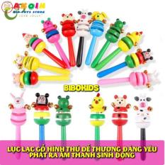 Lục lạc gỗ hình thú dễ thương, Phát Triển Trí Tuệ Cho Bé Mầm Non 2 – 6 Tuổi, Đồ chơi gỗ – Đồ chơi trí tuệ – Đồ chơi thông minh cho trẻ, Shop Đồ Chơi Trẻ Em Thông Minh, An Toàn – AKOIN