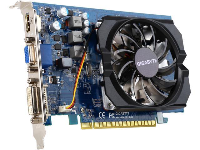 CARD ĐỒ HỌA GT420 GIGABYE 2G DR3 CHƠI GAME ONLINE