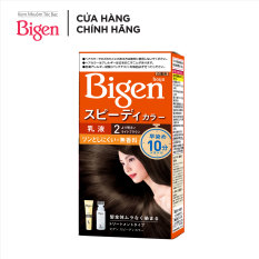 Thuốc Nhuộm Tóc phủ bạc Bigen Speedy Color Milky 80ml