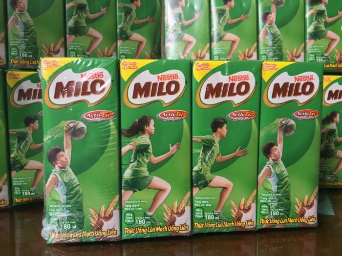 Combo Lốc 4 Hộp Sữa Milo 180ml