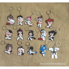 Móc Khóa Hoạt Hình Chibi Võ Thuật