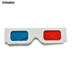 Jettingbuy 10 Cái Phổ Anaglyph Tông Giấy Red Blue Cyan 3D Video Kính