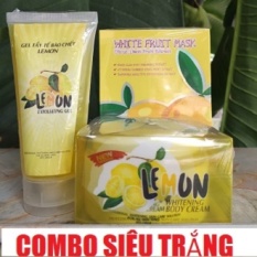 NEW COMBO 3 SẢN PHẨM KEM DUONG TRANG BODY CHANH LEMON MẪU MỚI 250G + U TRANG BODY CHANH LEMON HỘP 3 GÓI MẪU MỚI + GEL TAY TE BAO CHET 200G MP555