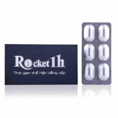 2 viên rocket 1h hỗ trợ tình dục nam (Có che tên sản phẩm)