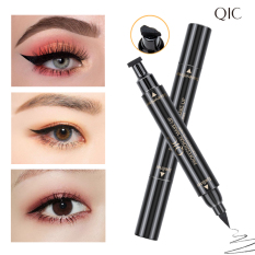 Bút dạ kẻ mắt 2 đầu QIC kẻ mắt nước 2 đầu không lem không trôi kẻ mắt nước trang điểm, bút kẻ viền mắt nội địa Trung XP-EL031