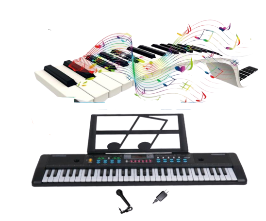 Đàn organ 61 phím – MITUHOME – Chiều dài 76 cm âm thanh tự nhiên và chân thật, có độ bền cao, dễ dàng sử dụng cho người mới học nhạc