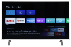 [Giao tại HCM] Google Tivi Toshiba 4K 50 inch 50C350LP – Nâng cấp hình ảnh AI 4K Upscaling – Công nghệ giảm ánh sáng xanh, bảo vệ mắt iCare Blue – Remote tích hợp micro tìm kiếm bằng giọng nói