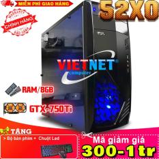 Máy tính chơi game VNgame 52X0 i5 2400 GTX750Ti 8GB 250GB (chuyên LOL, GTA 5, Fifa, Battelground, Overwatch)