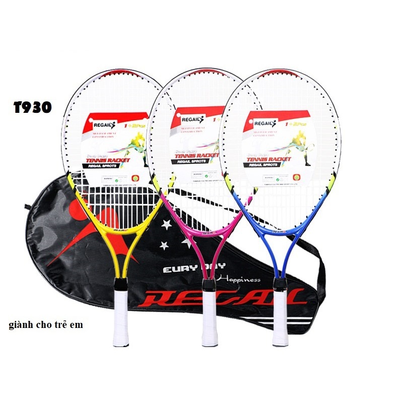 ✉☍ Vợt tennis giành cho trẻ em T930 tặng kèm 5 quấn cán vợt T930