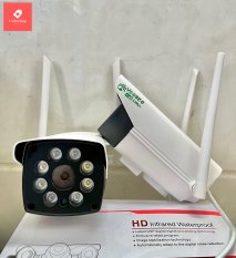 [HCM] Camera Ngoài Trời Yoosee 318s 8 Led 5.0 MPX – 1296P Utral HD, 8LED, IP Wifi Thân Ngoài trời (5.0 – 2304X1296p, 2 Anten)- LinDu Shop