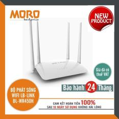 Bộ phát sóng wifi 4 râu cực mạnh LB-LINK BL-WR450H – Hàng chính hãng bảo hành 24 tháng!!!