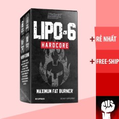 [HCM]LIPO 6 | Nutrex Lipo 6 Hardcore [60 Viên] – Viên Uống Giảm Cân Cao Cấp – Chính Hãng Muscle Fitness