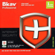 Phần mềm diệt virus BKAV Pro Internet Security 12 tháng