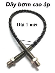 Dây Bơm Cao Áp Dài 1 mét (100cm) – Ren Phi 10 – Lắp Vừa Tất Cả Cho Bơm Cao Áp pkb