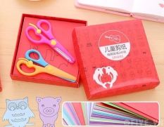 Bộ Cắt Giấy Thủ Côn Dành Cho Trẻ Mẫu Giáo Và Lớp 1, Lớp 2 – Giúp Bé Rèn Luyện Sự Khéo Léo