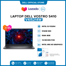 [12 – 14.12 l VOUCHER 500K] Laptop Dell Vostro 5410 14 inches FHD (Intel / i5-11320H / 8GB / 512GB SSD / Finger Print / Office Home & Student 2019 / Win 10 Home SL) l Gray l V4I5214W l HÀNG CHÍNH HÃNG