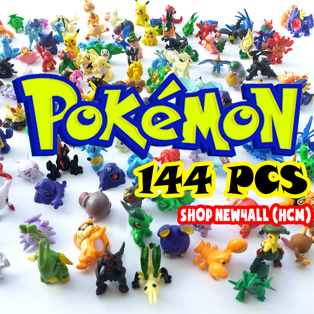 Bán Bộ Sưu Tập Đồ Chơi 144 Mô Hình Pokemon Go Mini Mega Huyền Thoại Bằng  Nhựa Nhiều Màu Sắc Giá Rẻ Làm Đồ Chơi Poke'Mon Mô Hình Cho Bé - New4All |