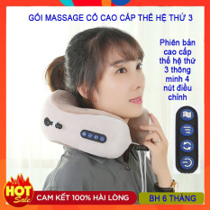 Gối massage cổ chữ U cao cấp đa năng, gối hai bản 4 và 3 nút, gối ngủ văn phòng, gối massage trị liệu, gối mát xa cổ vai gáy chữ U, gối mát xa cổ cao cấp, gối mát xa sạc pin, gối massage cổ chữ U đa năng hót nhất năm 2020.