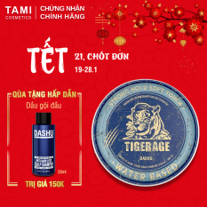 Pomade tạo kiểu tóc DASHU Classic Tiger Rage Pomade Water Based 168ml Pomade gốc nước Tạo kiểu tối ưu Hương nước hoa nam tính Sáp vuốt tóc nam TM-PM01