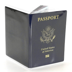 Bao hộ chiếu / passport trong, có khe đựng thẻ (Loại 1)