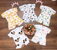 combo 5 bộ cotton giấy cho bé (size 4-14kg)