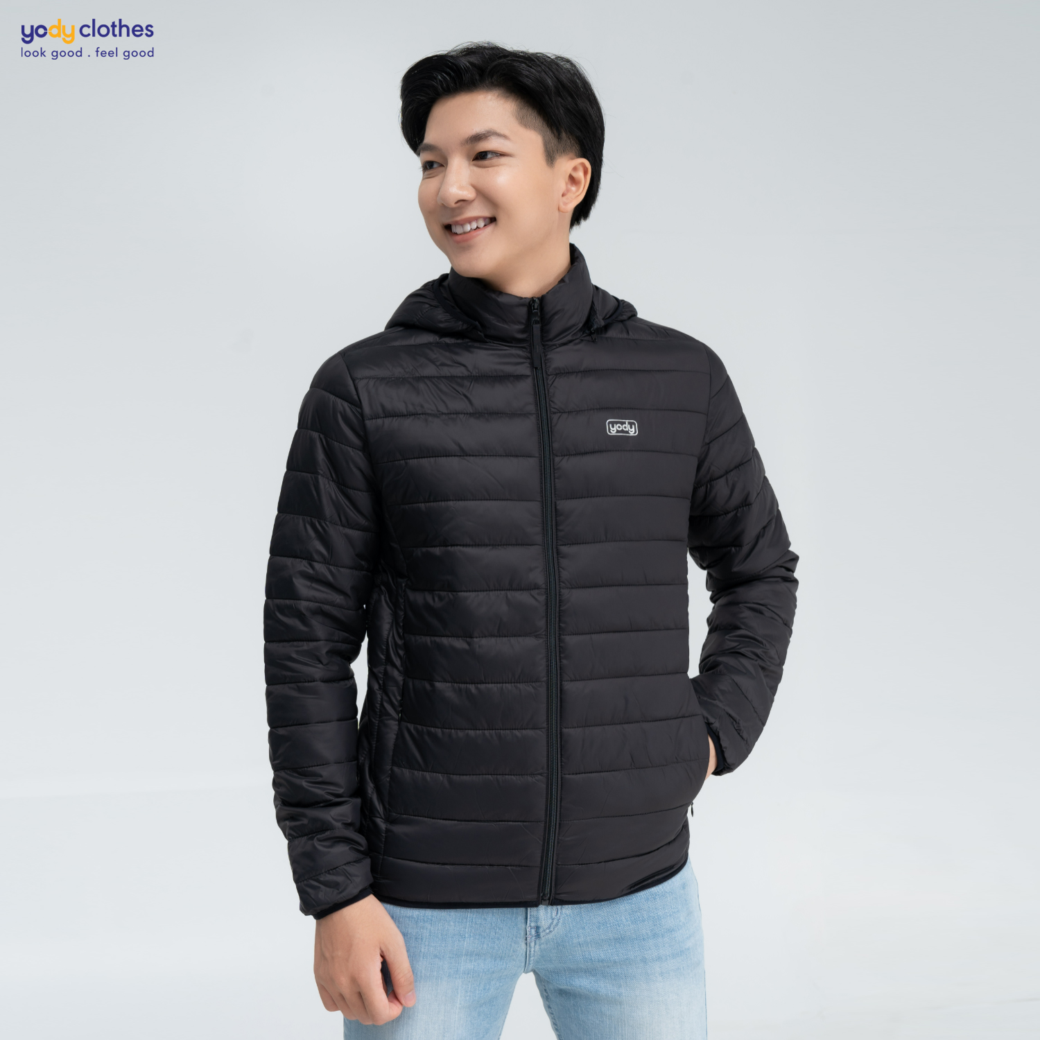 Bán Áo Phao Nam Yody Siêu Nhẹ Có Mũ Giữ Ấm Chống Thấm Nước Phm5001 Giá Rẻ  Bất Ngờ! | Review Zimken