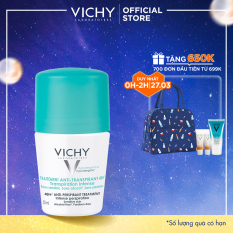 Lăn khử mùi và khô thoáng vùng da dưới cánh tay 48H Vichy Traitement Anti- Transpirant 50ml