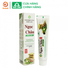 Kem đánh răng thảo dược Ngọc Châu trắng sáng tuýp 125 grm- NC3-02