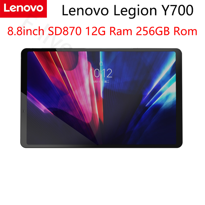 For Lenovo Legion Y700 Tablet PC 8.8inch 8GB RAM 128GB ROM 2560*1600 IPS Snapdragon 870 Octa-Core 12GB Ram 256GB Rom...