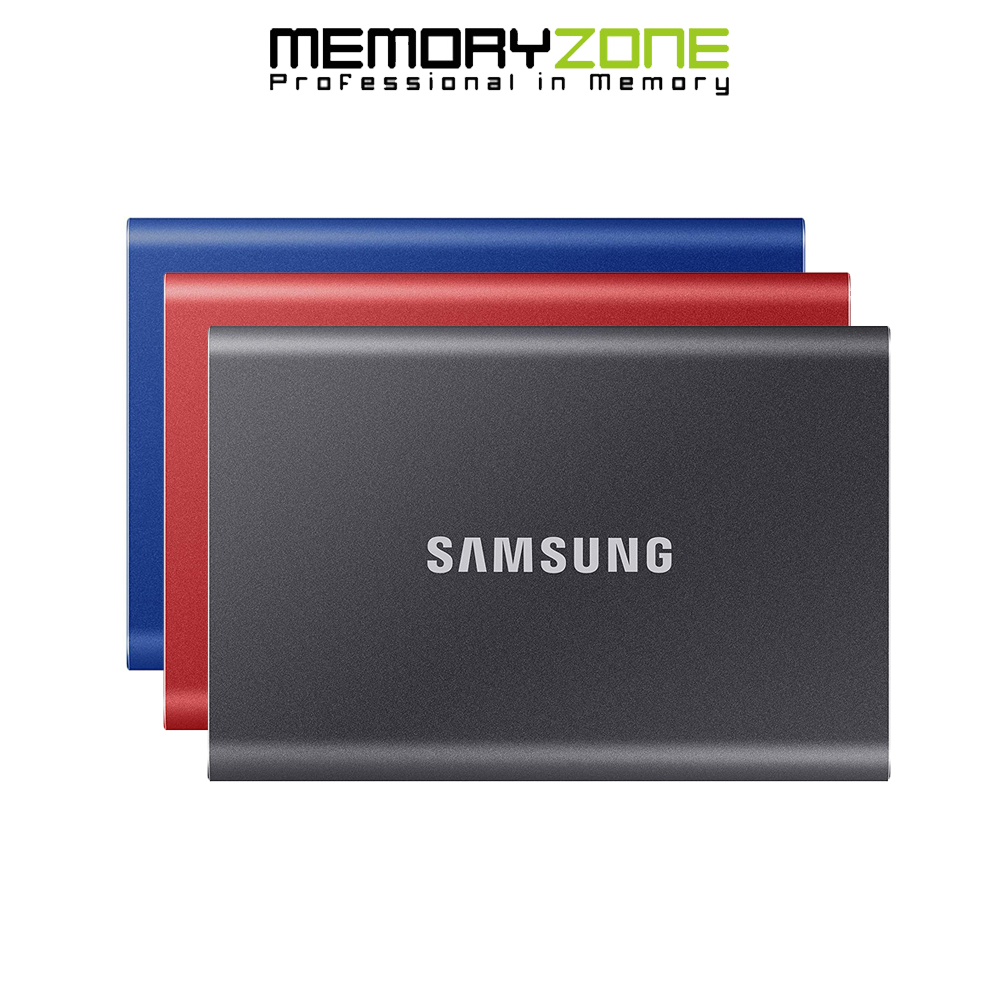 [HCM]Ổ cứng di động 500GB External SSD Samsung T7 USB 3.2 Gen 2 MU-PC500