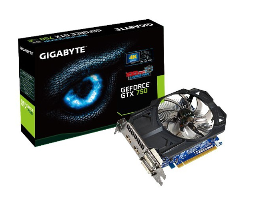 Card Màn Hình GIGABYTE GTX 750 1Gb DDR5