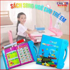 Sách Song Ngữ Cho Bé Học Tiếng Anh – Việt – Tặng Kèm 1 Cây Bút Viết Xóa Được – Sách Điện Tử Song Ngữ Thông Minh Cho Bé