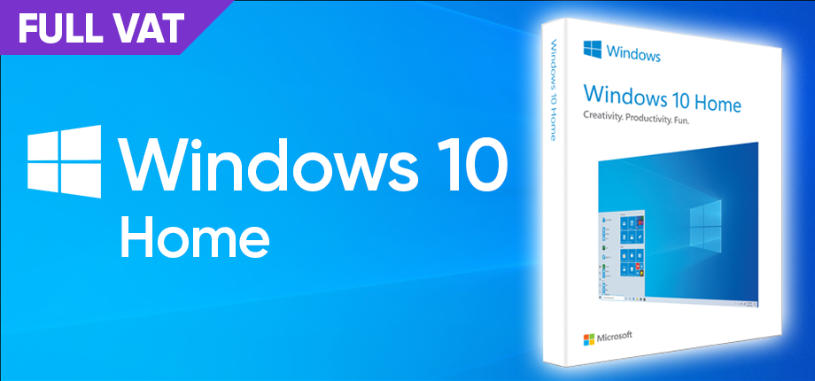 Windows 10 Home DSP OEI DVD (Full VAT)