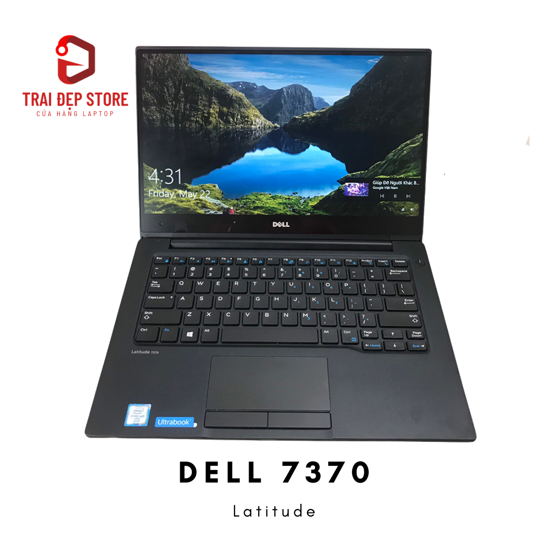 Máy tính Dell Latitude 7370 Core M5, Ram 8, SSD 256, 13,3inch Full HD
