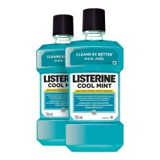 Combo 2 chai nước súc miệng LISTERINE – 750ml/chai