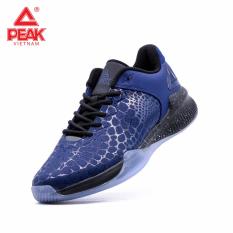 Giày bóng rổ PEAK Rising Star Leather E84141A – Xanh