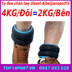 Tạ chì đeo chân tay thể thao 4KG/3KG/2KG/1KG/ĐÔI yoga, gym, chạy bộ cao cấp phiên bản 3.0 ABJSPORT- Thế hệ tạ gọn nhẹ và thẩm mỹ nhât hiện nay