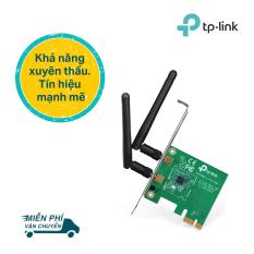 TP-Link Card mạng PCI Express Wifi Băng tần kép Chuẩn N 300Mbps Tín hiệu WiFi mạnh mẽ- TL-WN881ND-Hãng phân phối chính thức
