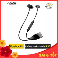 Tai nghe Bluetooth JOWAY H09 Extra Bass, hỗ trợ đàm thoại 15h, nghe nhạc 14h, chống nước, mồ hôi, chống ồn cao cấp – Hãng phân phối chính thức