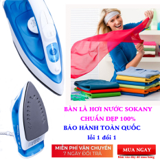 Bàn Là Hơi Nước, Bàn Ủi Sokany, 2 chế độ ủi, Tự động ngắt điện, Bảo Hành Toàn Quốc, Lỗi 1 đổi 1